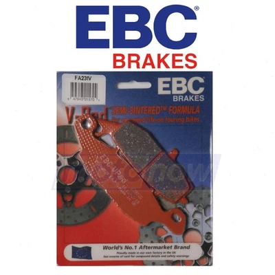 EBC Front Semi-Sintered V Brake Pads for 1996-2002 Suzuki GS500 - Brake bg - Image 1 of 4