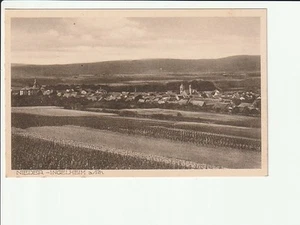 NIEDER-INGELHEIM / RH..., Ortsans. m. iglesias... entorno... s/w postal kl - Imagen 1 de 2