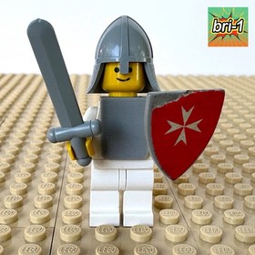 LEGO Castle, Classic: White Knight, SHIELD, cas084a, 375, YELLOW CASTLE, 1978