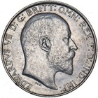 1902 Florin - Edward VII British Silver Coin - Very Nice