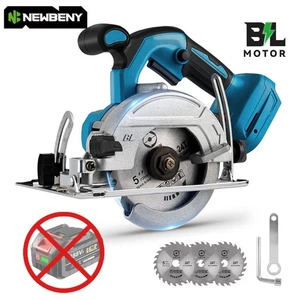 Bürstenlos Akku Handkreissäge Säge 125mm Kreissäge kabellos für Makita Batterie - Bild 1 von 15