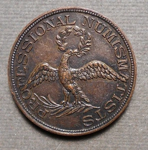 Empire Coin Company Inc. (Columbia) Professional Numismatists (Eagle). Bronze - Picture 1 of 2