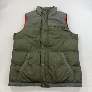 L.L. Bean Mountain Classic Down Vest Green Puffer Downtek Pertex Size Large Tall - Picture 1 of 13