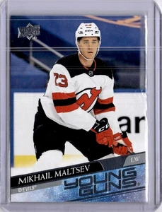 Mikhail Maltsev 2020-21 Upper Deck young guns  Rookie New Jersey Devils #723 - Picture 1 of 2