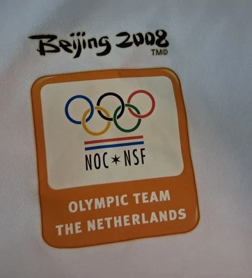 ОФИЦИАЛЬНАЯ ФУТБОЛКА/ФУТБОЛКА ОЛИМПИЙСКОЙ КОМАНДЫ НИДЕРЛАНДОВ ASICS! - Изображение 1 из 4