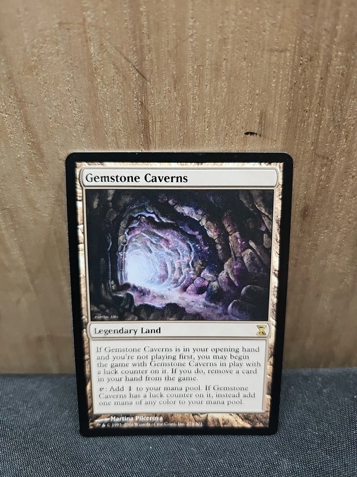 Magic: The Gathering Gemstone Caverns Card 274/301 Time Spiral LP/NM  - Image 1 of 4