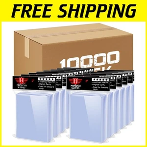 Weiche Baseball Karten Schutzhüllen - Packung mit 10000 - Bild 1 von 8