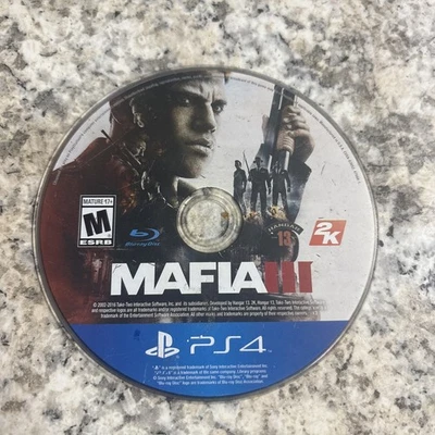 Mafia 3 PlayStation 4 PS4 Hangar 13 2k CIB VG1 - Image 1 of 2