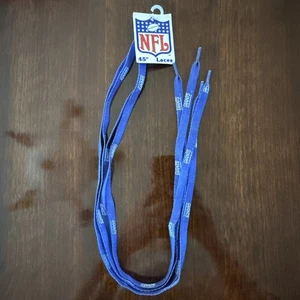 NFL Fútbol New York Giants 45" Cordones para Zapatos - 1 Par, NUEVO - Imagen 1 de 5