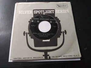 George Jones & Melba Montgomery VG+ 1970s Reissue 45 United Artists SSS Record - Picture 1 of 3