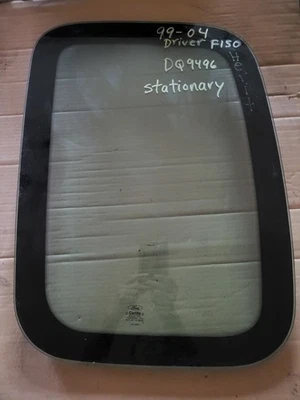 Ford F150 1999-2004 2D súper cabina conductor izquierdo cuarto ventana vidrio estacionario Foto 1 de 3