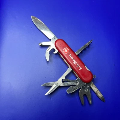 Wenger Nomad 85mm Red Swiss Army Knife Multi Tool - Image 1 of 4