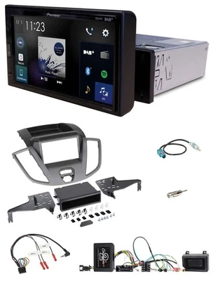 Pioneer DAB Lenkrad Bluetooth USB Autoradio für Ford Transit V363 2014-16 PDC sc - Bild 1 von 4