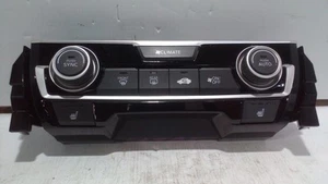 HONDA CIVIC 10TH GEN 05/2016-08/2021 HEATER A/C DUAL ZONE CLIMATE CONTROL TYPE - Picture 1 of 12