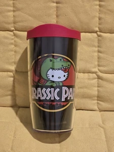 BRAND NEW! Universal Studios Hello Kitty & Jurassic Park 16oz Tervis Tumbler - Picture 1 of 5