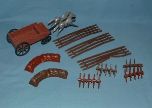 VINTAGE CIVIL WAR ACCESSORIES LOT (10) - MARX - USED - Picture 1 of 5