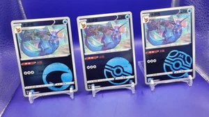 3 Stück Vaporeon CBB2C 0201/14 0203/14 0209/14 Master Poke Ball Holo Gem Chinese - Bild 1 von 2