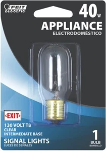 CASE OF (6)  Feit Electric BP40T8N-130 Appliance Light Bulbs T8 40watt 130 Volts - Picture 1 of 1