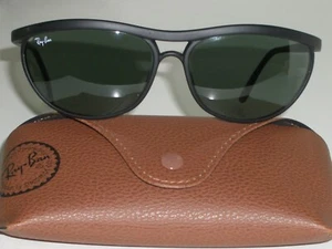 VINTAGE B&L RAY BAN W1655 PS3 MATT BLACK G15 UV CATS CURVED PREDATOR SONNENBRILLE - Bild 1 von 8