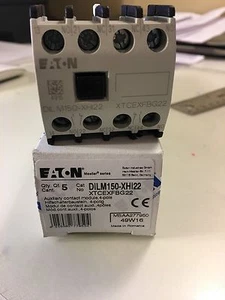 DILM150-XHI22 MOELLER / EATON XTCEXFBG22 2NO-2NC prezzo per 1 ciascuno   - Foto 1 di 1