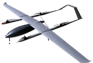 Eagle Hero VTOL Drone Aircraft Desktop Kiln Dried Wood Model Small New - Picture 1 of 1
