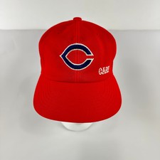 Vtg Hiroshima Toyo Carp Lg Japan Baseball Hat Cap Adjustable Strap Mesh Back