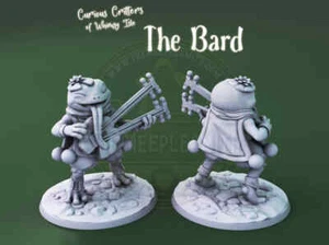 Curious Critters of Whimsy Isle. "The Bard" miniature for DnD RPG, Tabletop... - Picture 1 of 8
