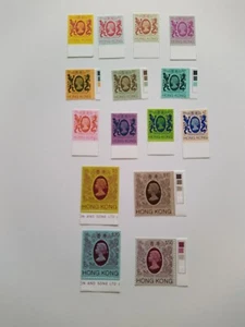 1982 HONG KONG Elizabeth II SG415-30 set of 16 (to $50 with Selvage T/L) MNH - Picture 1 of 8