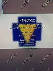 KPG-99D Software Programacion KENWOOD - Zdjęcie 1 z 3