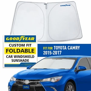 Front Auto Windshield Cover Car Windshield Sun Shade for 2015-2017 Toyota Camry - Picture 1 of 8
