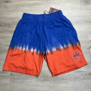 New York Knicks Mitchell & Ness Tie Dye Shorts Mens Size Medium NWT - Picture 1 of 4