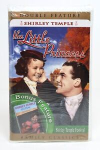 Shirley Temple Movie - VHS - The Little Princess & Shirley Temple Festival - NEW