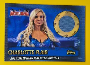 Charlotte Flair WWE Slam Attax 10th Edition Relic Wrestling Card Wrestlemania 32 - Picture 1 of 1