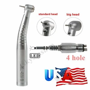 Pieza de mano rápida LED de fibra óptica dental / Acoplador rápido LED 4 orificios ZZ - Imagen 1 de 10