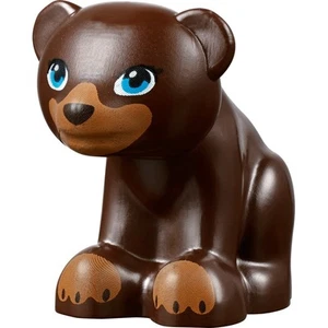 Lego forest Animal Brown Bear - Picture 1 of 1