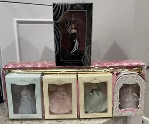 Hallmark Keepsake Barbie Ornaments Set of 5 45th Anniversary Bullions Of Dreams - Picture 1 of 10