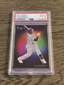 2021 Panini Select Luis Robert Color Wheel PSA 10 Rare Case Hit SP CW-8 - Picture 1 of 2