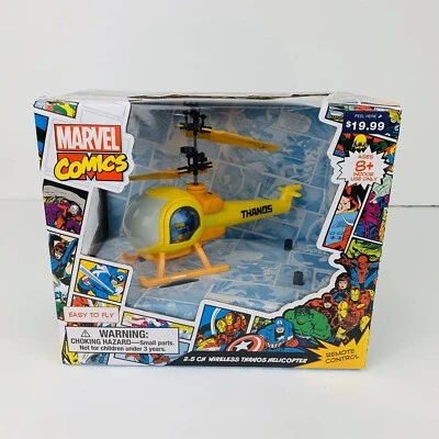 Marvel Comics 2.5CH Wireless Thanos Helicopter w/ Remote Control for ages 8+ - Image 1 of 4
