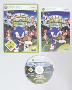 XBOX 360: SEGA SUPERSTARS TENNIS - Komplett, ITALIENISCH! LIEFERUNG IN 24/48H - Bild 1 von 3
