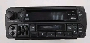 1999-04 Chrysler Dodge Jeep Radio CD & Cassette Player OEM Mopar P04858540AG - Picture 1 of 6