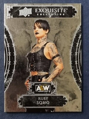 2024 AEW Black Diamond Ruby Soho Exquisite Collection Trading Card #87697 - Image 1 of 2