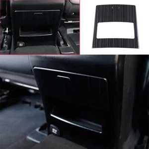 Fit For Benz ML GL 2012-2016 Black Titanium Rear Air Outlet Anti-Kick Panel Trim - Picture 1 of 7