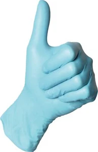Einweghandschuh SEMPERGUARD NITRIL XPERT SEMPERMED Gr.9-10blau Nitril 90 St./Box - Bild 1 von 2