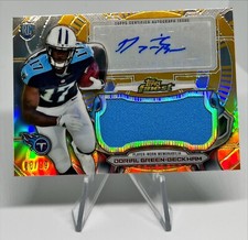 2015 Finest Jumbo Relic Gold Refractor /99 Dorial Green-Beckham Rookie Auto RC