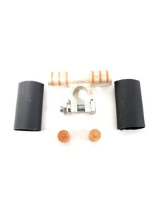 KIT TERMINAL BANDERA DE BATERÍA 2/0 (NEG) CON PELLETS DE SOLDADURA, RETRÁCTIL INCLUIDO - Imagen 1 de 1
