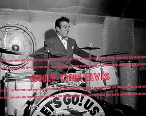 ¡Foto 1945 SUPERSTAR baterista GENE KRUPA! ""Boogie de batería"" en la sala de panteras" - Imagen 1 de 1