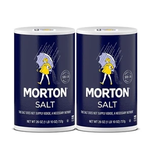 Morton Jodsalz, Allzweck, ideal für Kochen & Tisch, (26 oz), 2er-Pack - Bild 1 von 7