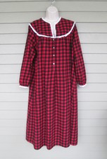 women's buffalo plaid nightgown