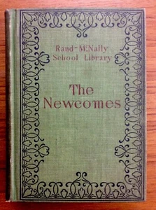 Circa 1900 THE NEWCOMES William Makepeace Thackeray RAND McNALLY SCHOOL EDITION - Imagen 1 de 4