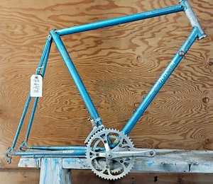 1985 Raleigh Technium 440 Road Bike Frame 59cm Large Lugged Steel USA Made/Ships - Picture 1 of 13